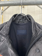 Load image into Gallery viewer, ss2001 Burberry Prorsum Cobalt Leather Cargo Vest - Size M