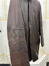 Load image into Gallery viewer, ss2001 Burberry Prorsum Leather Jacket with Articulated Sleeves and Interior Belt - Size M