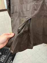 Load image into Gallery viewer, ss2001 Burberry Prorsum Leather Jacket with Articulated Sleeves and Interior Belt - Size M