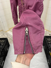 Load image into Gallery viewer, 1980s Calugi E Giannelli Padded Circle Button Moto Jacket - Size L