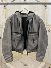 Load image into Gallery viewer, 1980s Calugi E Giannelli Darted Neck and Hem Hooded Bomber - Size M