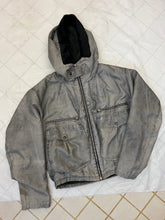 Load image into Gallery viewer, 1980s Calugi E Giannelli Darted Neck and Hem Hooded Bomber - Size M