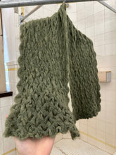 Load image into Gallery viewer, 1970s Issey Miyake Mossy Scrunch Knit Scarf - Size OS