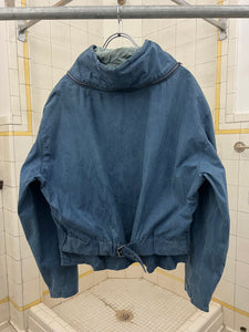 1980s Calugi E Giannelli Pleated Gathered Hood - Size L