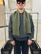 Load image into Gallery viewer, 1970s Issey Miyake Mossy Scrunch Knit Scarf - Size OS