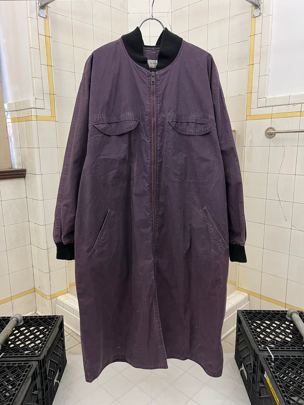 1980s Calugi E Giannelli Transformable Elongated Bomber - Size L