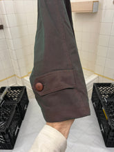 Load image into Gallery viewer, 1980s Calugi E Giannelli Iridescent Hidden Hood Lapel Trench - Size XL