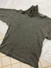 Load image into Gallery viewer, 1980s Calugi E Giannelli Brown Debossed Spider Fleece - Size M