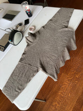 Load image into Gallery viewer, 1980s Calugi E Giannelli Brown Debossed Spider Fleece - Size M