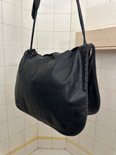 Load image into Gallery viewer, 1990s Issey Miyake Leather Folded Duffle Bag - Size OS