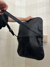 Load image into Gallery viewer, 1990s Issey Miyake Leather Folded Duffle Bag - Size OS