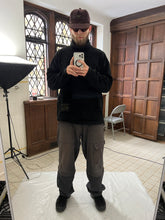 Load image into Gallery viewer, 1980s Calugi E Giannelli Black Debossed Boot Print Fleece - Size XL