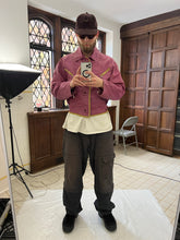 Load image into Gallery viewer, 1980s Calugi E Giannelli Padded Circle Button Moto Jacket - Size L