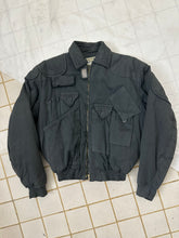 Load image into Gallery viewer, 1980s Katharine Hamnett Grey Multi Pocket Cargo Bomber - Size M