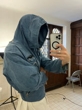 Load image into Gallery viewer, 1980s Calugi E Giannelli Pleated Gathered Hood - Size L