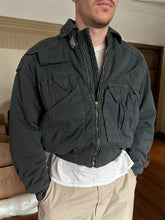 Load image into Gallery viewer, 1980s Katharine Hamnett Grey Multi Pocket Cargo Bomber - Size M
