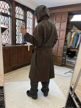 Load image into Gallery viewer, 1980s Calugi E Giannelli Iridescent Hidden Hood Lapel Trench - Size XL
