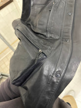 Load image into Gallery viewer, ss2001 Burberry Prorsum Cobalt Leather Cargo Vest - Size M