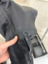 Load image into Gallery viewer, ss2001 Burberry Prorsum Cobalt Leather Cargo Vest - Size M