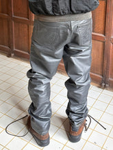 Load image into Gallery viewer, 1990s World Wide Web Graphite Coated Pants