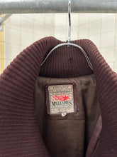 Load image into Gallery viewer, 1980s Marithe Francois Girbaud x Compagnie Des Montagnes &amp; Des Forets Padded Leather Jacket with High Ribbed Neck - Size M