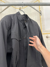 Load image into Gallery viewer, 1980s Claude Montana Cinched Waist Military Jacket with Shoulderpads - Size L