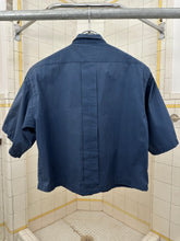 Load image into Gallery viewer, 1980s Claude Montana Cropped Utility Shirt with Contrast Gussets - Size XS