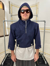 Load image into Gallery viewer, 1980s Claude Montana Cropped Hooded Jacket with Drawstring Detailing and Contrast Gussets - Size XS