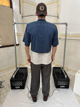 Load image into Gallery viewer, 1980s Claude Montana Cropped Utility Shirt with Contrast Gussets - Size XS