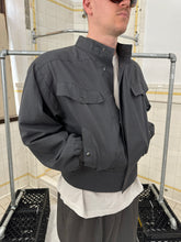 Load image into Gallery viewer, 1980s Claude Montana Cinched Waist Military Jacket with Shoulderpads - Size L