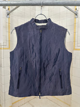 Load image into Gallery viewer, 2000s Burberry Prorsum Metallic Silk Vest - Size S