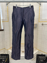 Load image into Gallery viewer, 2000s Burberry Prorsum Metallic Silk Pants - Size S