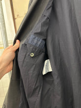 Load image into Gallery viewer, 2000s Burberry Prorsum Midnight Blue Leather Blazer - Size M