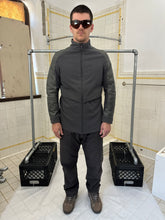 Load image into Gallery viewer, 2000s Burberry Prorsum Technical Jacket with Leather Sleeves and Back Pocket - Size S