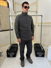 Load image into Gallery viewer, 2000s Burberry Prorsum Technical Jacket with Leather Sleeves and Back Pocket - Size S