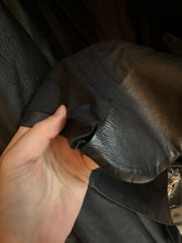 Load image into Gallery viewer, 2000s Burberry Prorsum Midnight Blue Leather Blazer - Size M