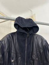 Load image into Gallery viewer, 1980s Claude Montana Hooded Leather Bomber - Size L