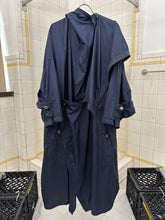 Load image into Gallery viewer, ss1985 Issey Miyake Hooded Wrap Trench Coat - Size M