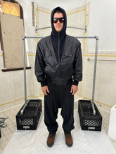 Load image into Gallery viewer, 1980s Claude Montana Hooded Leather Bomber - Size L