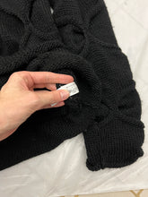 Load image into Gallery viewer, aw1998 Issey Miyake Oversized Float Cableknit Cardigan - Size XL