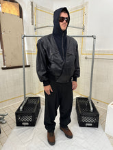 Load image into Gallery viewer, 1980s Claude Montana Hooded Leather Bomber - Size L