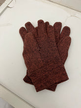 Load image into Gallery viewer, 1980s Issey Miyake Heather Orange Padded Knuckle Gloves - Size S