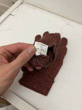 Load image into Gallery viewer, 1980s Issey Miyake Heather Orange Padded Knuckle Gloves - Size S