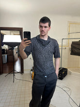 Load image into Gallery viewer, 1980s Issey Miyake Cowl Neck Tee with Rubber Dot Applique - Size M
