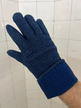 Load image into Gallery viewer, 1980s Issey Miyake Knitted and Padded Blue Long Gloves - Size M