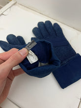 Load image into Gallery viewer, 1980s Issey Miyake Knitted and Padded Blue Long Gloves - Size M