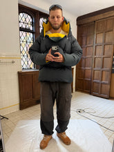 Load image into Gallery viewer, 2000s Ron Orb Hooded Puffer Jacket - Size L