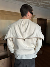 Load image into Gallery viewer, 1980s Issey Miyake Dual Zipper Hoodie with Rubber Applique - Size M