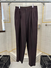 Load image into Gallery viewer, 1980s Claude Montana Linen Triple Pleated Trousers - Size XL