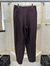 Load image into Gallery viewer, 1980s Claude Montana Linen Triple Pleated Trousers - Size XL